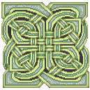 Celtic knotwork panel