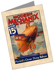 Zeppelin Greeting Cards