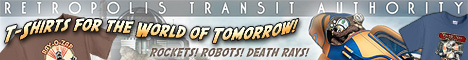 T Shirts for the World of Yesterday's Tomorrows