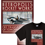 Retro Rocket Tees