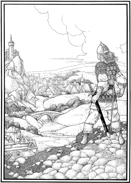 Illustration for Rudyard Kipling's 'The Winners'