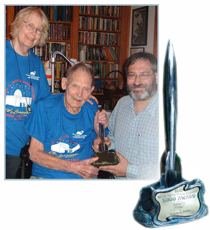 Frederik Pohl and his 2010 Hugo Award