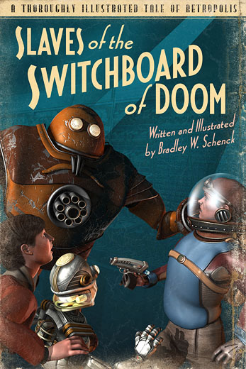 Slaves of the Switchboard of Doom: cover concept