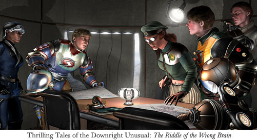 Thrilling Tales of the Downright Unusual: The Riddle of the Wrong Brain
