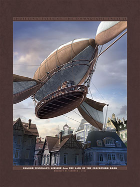 Airship Art Print from Retropolis