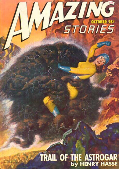 Amazing Stories Pulp magazine cover