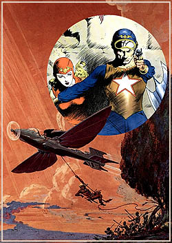 retro sci fi comics & art