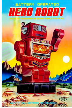 Hero Robot Toy Box Art