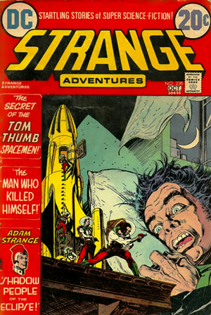 michael kaluta strange adventures comic cover