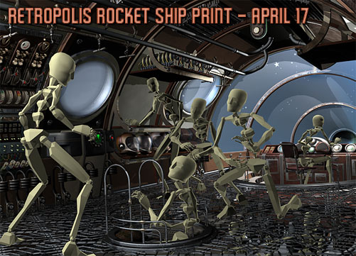 Retropolis Rocket Ship on Kickstarter