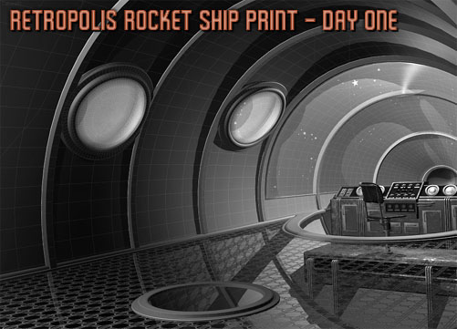 The Retropolis Rocket Ship: Day One