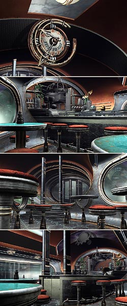 retro-future diner