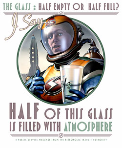 The Glass: Half Full of Atmosphere