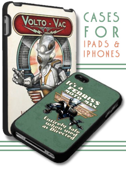 Retropolis ipad cases and iphone cases