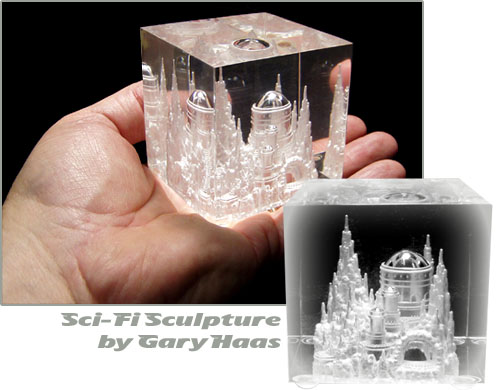 sci fi sculpture by gary haas