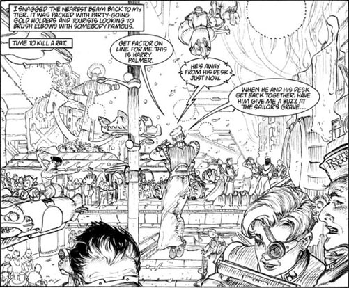 Webomator : Art, Stories & Distractions by Bradley W. Schenck » Blog  Archive Michael Kaluta & Elaine Lee's Starstruck project at Kickstarter:  approaching the finish line | Webomator : Art, Stories &