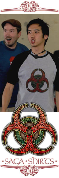 Celtic Biohazard T-Shirt from The Guild, Season 5