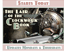 Starts Today: The Lair of the Clockwork Book