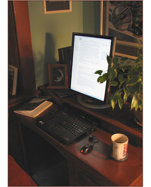 A writing desk: in no way like a raven