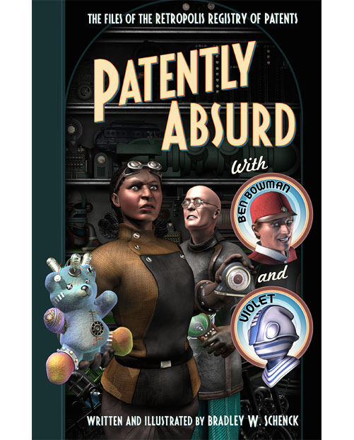 Cover for 'Patently Absurd'