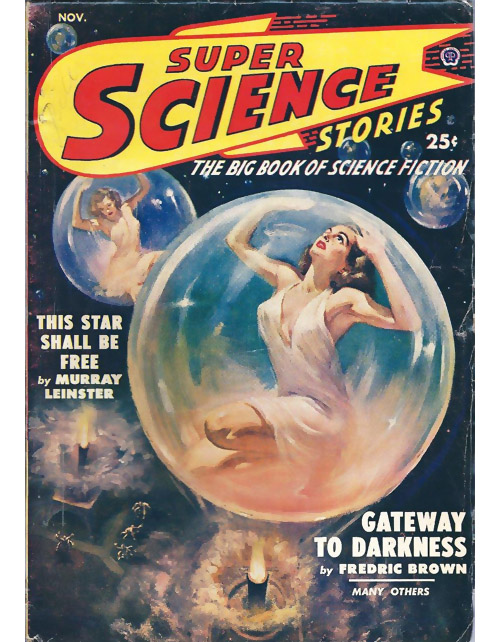 Super Science Stories cover