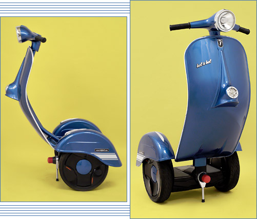 Bel ^ Bel's Self-Balancing Vespa Scooter