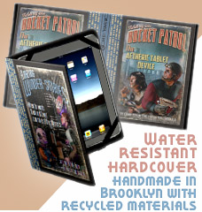 Custom Pulp Magazine Covers on iPad Cases