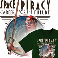 Space Pirate T-Shirts