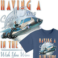 Swell Time in the Future t-shirts